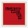 Framed Print, Fine Art Print, Music Poster, Music Lyrics, The The, Armageddon Days, Red, Gun, Graffiki