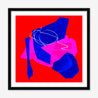 Blue Shapes - Fine Art Print