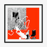 Red Street - Fine Art Print