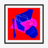 Blue Shapes - Fine Art Print