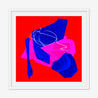 Blue Shapes - Fine Art Print