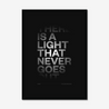 There Is a Light That Never Goes Out #2 | The Smiths | Lyrics Print | Music Print - Fine Art Print