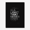 There Is a Light That Never Goes Out #2 | The Smiths | Lyrics Print | Music Print - Fine Art Print