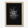 There Is a Light That Never Goes Out #2 | The Smiths | Lyrics Print | Music Print - Fine Art Print