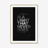 There Is a Light That Never Goes Out #2 | The Smiths | Lyrics Print | Music Print - Fine Art Print