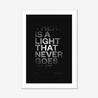 There Is a Light That Never Goes Out #2 | The Smiths | Lyrics Print | Music Print - Fine Art Print
