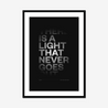 There Is a Light That Never Goes Out #2 | The Smiths | Lyrics Print | Music Print - Fine Art Print