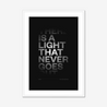There Is a Light That Never Goes Out #2 | The Smiths | Lyrics Print | Music Print - Fine Art Print