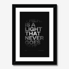 There Is a Light That Never Goes Out #2 | The Smiths | Lyrics Print | Music Print - Fine Art Print