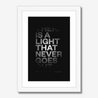There Is a Light That Never Goes Out #2 | The Smiths | Lyrics Print | Music Print - Fine Art Print