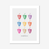 Strawberries #1 - Fine Art Print