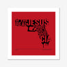 Framed Print, Fine Art Print, Music Poster, Music Lyrics, The The, Armageddon Days, Red, Gun, Graffiki