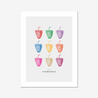 Strawberries #1 - Fine Art Print