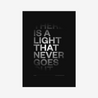 There Is a Light That Never Goes Out #2 | The Smiths | Lyrics Print | Music Print - Fine Art Print